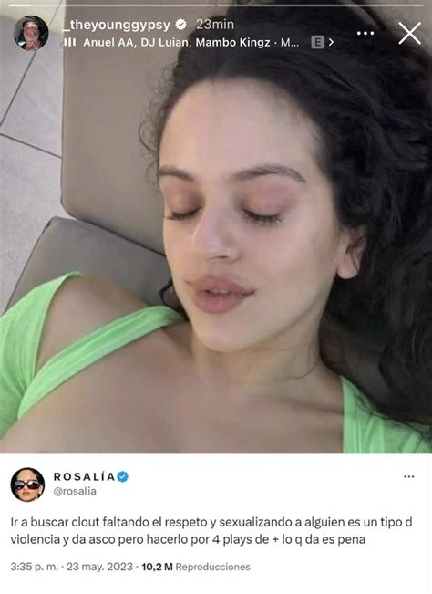 Rauw Alejandro reacciona a fotos íntimas filtradas de su novia Rosalía