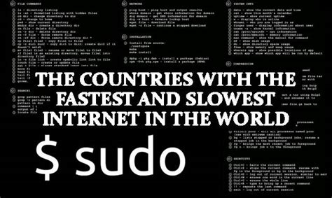The Countries With The Fastest And Slowest Internet In The World