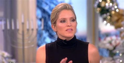 The View Sara Haines Flops At Being Snarky On Live Tv