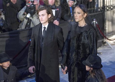 After more than 15 years battling throat cancer, singer céline dion's husband and music manager in what would be their final magazine photo shoot together last year, dion, 47, shared her fears with. Celine Dion's son gives heartbreaking eulogy at father Réne Angélil's funeral