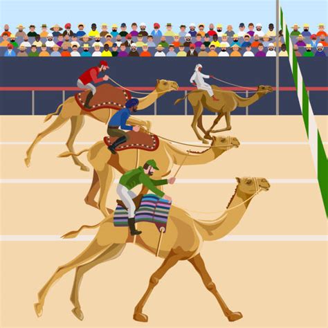 Dubai Camel Ride Illustrations Royalty Free Vector Graphics And Clip Art