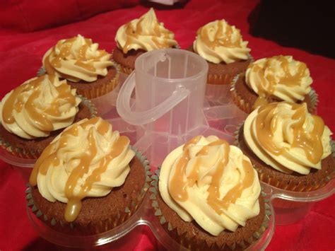 Chocolate cupcakes with salted caramel frosting | Salted caramel frosting, Caramel frosting ...