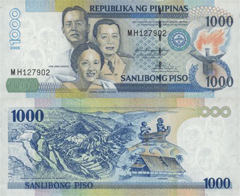 Banknote World Educational Philippines Philippines 1000 Pesos