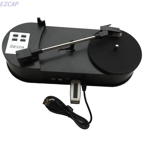 Ezcap Vinyl Turntable Player To MP Converter Convert Vinyl Turntable To USB Drive Or SD Card