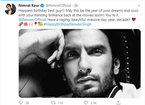 Birthday Wishes Pour In For Ranveer Singh As He Turns 35