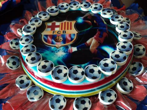 Gelatina De Futbol Birthday Cake Desserts Food The Creation Food