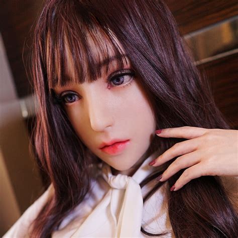 Ching3crossdress Half Head Realistic Silicone Young Girl Transgender Male To Female Cosplay