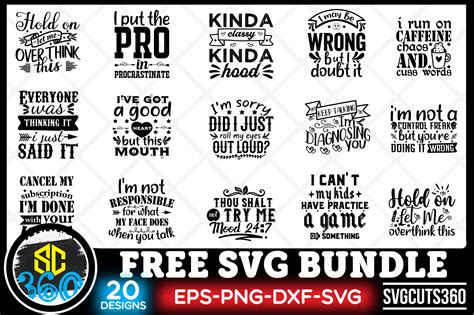 Free Svg Bundle Graphic By Cutesycrafts360 · Creative Fabrica