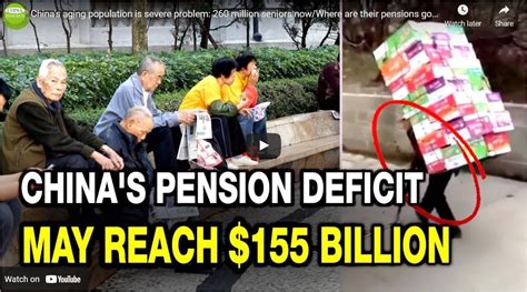 Chinas Aging Population Is Severe Problem 260 Million Seniors Now