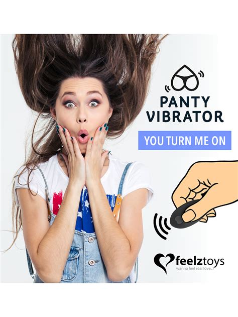 Feelztoys Remote Controlled Panty Vibrator Svart 495 Kr