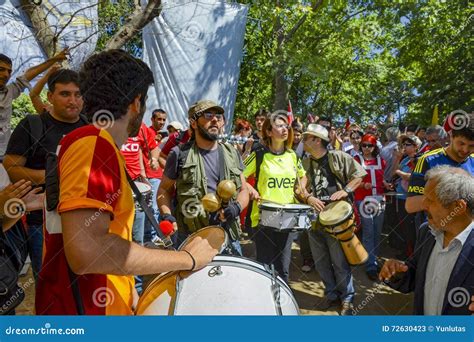 Taksim Gezi Park Protests And Events Editorial Stock Photo Image Of