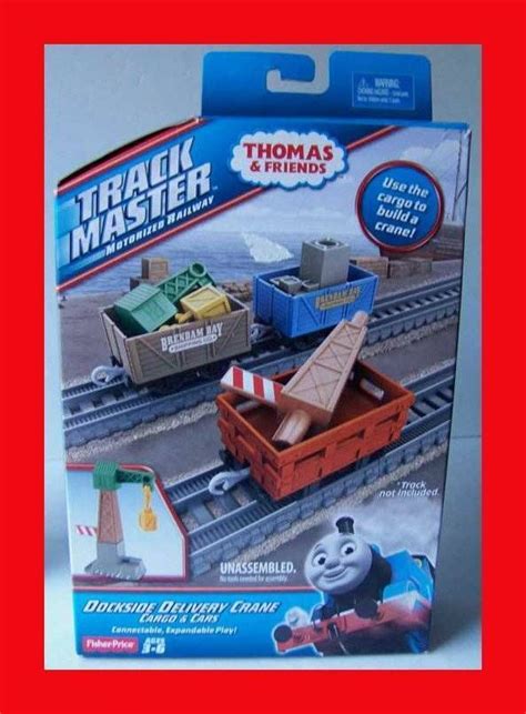 New Trackmaster Thomas The Train Friends Dockside Delivery Crane Cargo Cars Set Thomas And