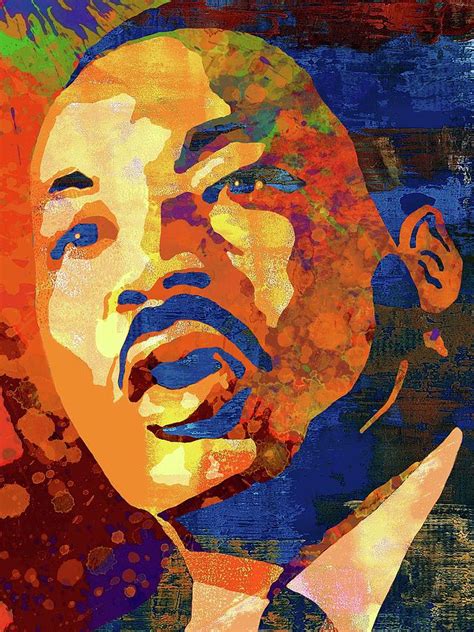 Dr Martin Luther King Jr Painting By Stephen Chambers