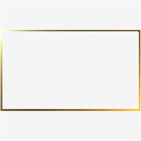 Rectangle Golden Frame Border Photo Clipart Rectangle Rectangle