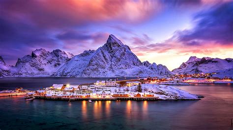 3840x2160px Free Download Hd Wallpaper Lofoten Islands Mountain