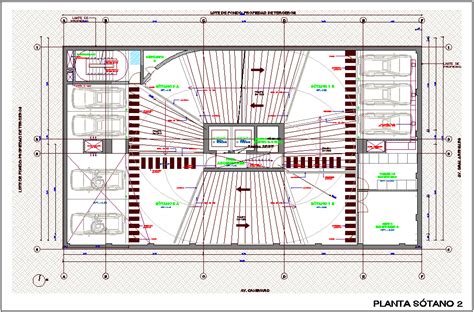 Second Basement Floor Plan Of Office Dwg File Cadbull