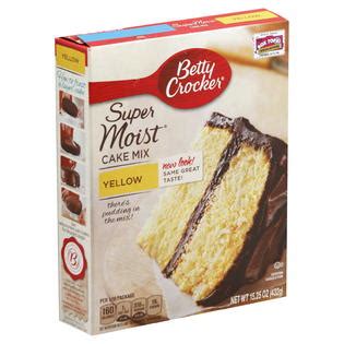 Mix 2 eggs, pound cake mix and butter (beat 1cake mix already in pan. Betty Crocker Supermoist Cake Mix Yellow 15.25 oz