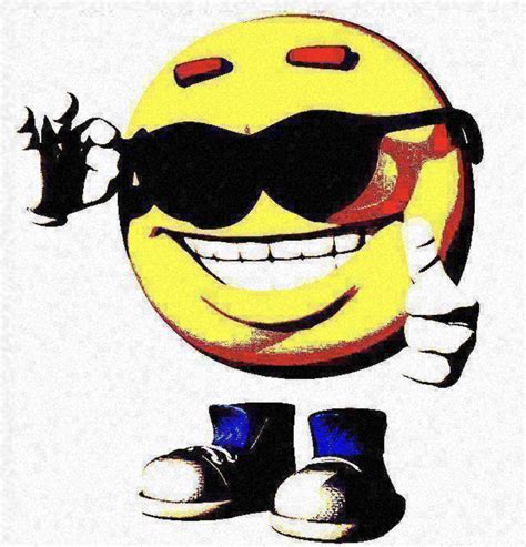 Sunglasses Emoji Deep Fried Memes Imgflip