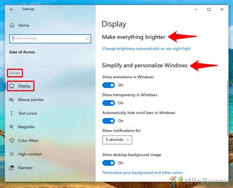 Every Windows 10 Ease Of Access Accessibility Setting Explained