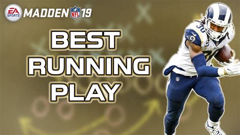 Best Run Play Hb Sweep Madden 19 Tips Youtube