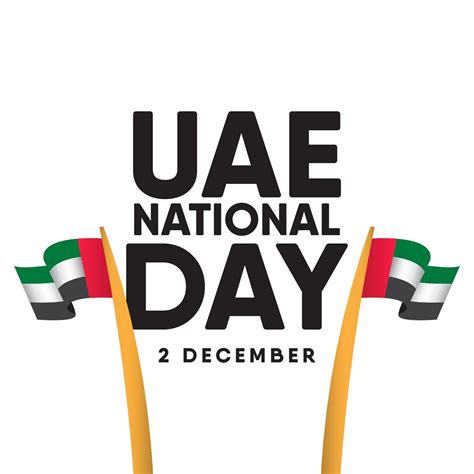 Uae National Day Celebration Vector Template Design Illustration