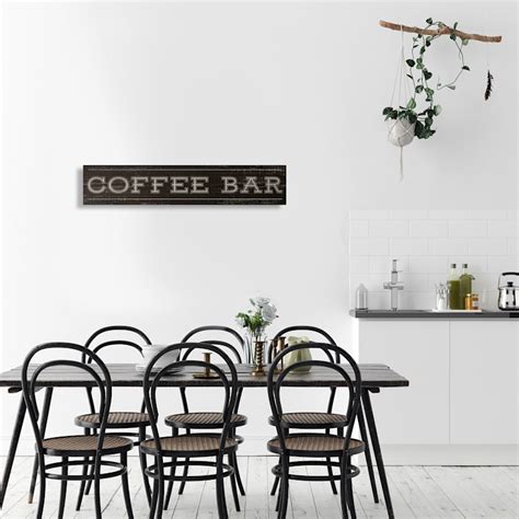 36x7 Coffee Bar Wall Art At Home