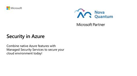 Azure Security Fundamentals Novaquantum Managed Azure Security Services