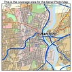 Aerial Photography Map of Hartford, CT Connecticut