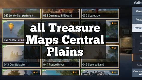 Undawn All Treasure Maps Central Plains Youtube