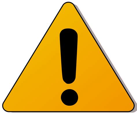 Caution Clipart Warning Triangle Caution Warning Triangle Transparent