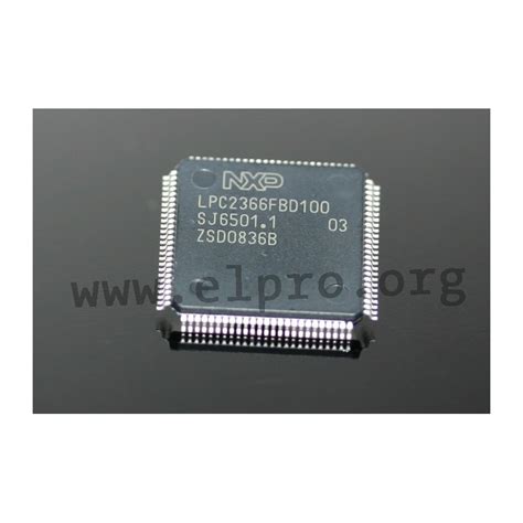 Lpc2366fbd100k Nxp 32 Bit Flash Microcontroller Arm7tdmi S Elpro