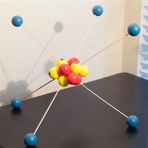 How To Make A 3d Model Of An Atom Atom Model Project Atom Model