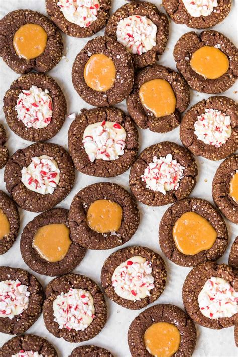 Chocolate Thumbprint Cookies Recipe 2 Flavors