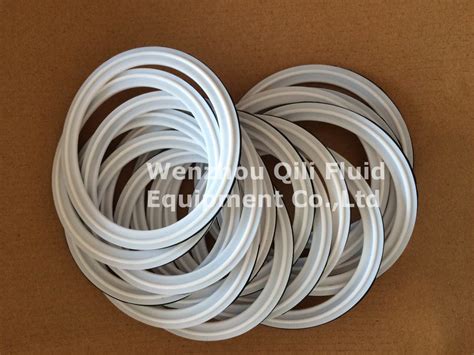 China Triclamp Ferrule Gasket Seals Of Ptfe High Temperature Gasket