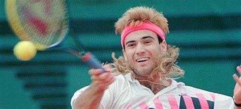 Mullet Memories A Tribute To Mullets In Sports Andre Agassi Andre