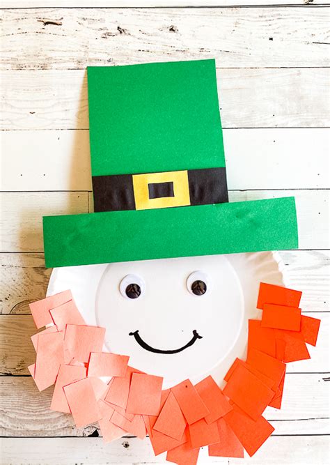 Paper Plate Leprechaun Craft For St Patricks Day Woo Jr Kids Activities