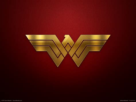 Wonder Woman Logo By Daniel Beadle On Dribbble