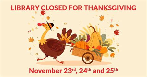 Library Closed For Thanksgiving Calumet City Public Library