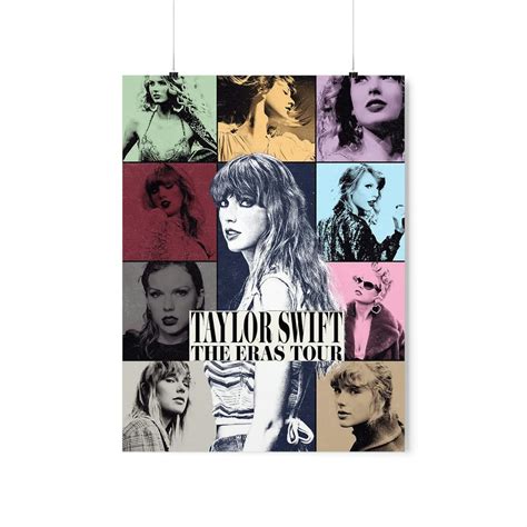 Taylor Swift Eras Tour Poster Premium Matte Vertical Posters In 3 Sizes