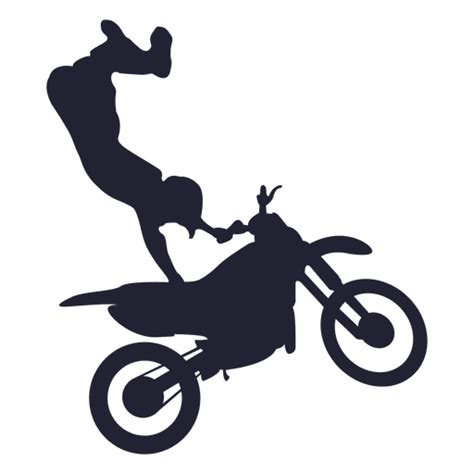 Motocross Sport Silhouette 1 Transparent Png And Svg Vector File