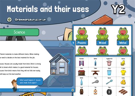 Year 2 Science Materials Objects And Their Materials Lesson 2