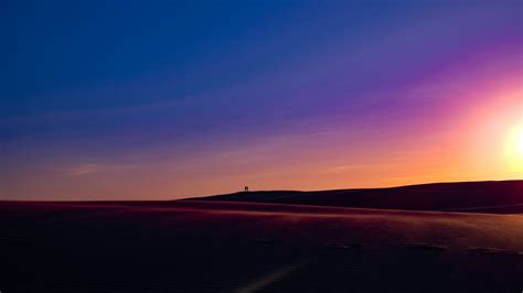 Sunset Desert Silhouette 5k Wallpapers Hd Wallpapers