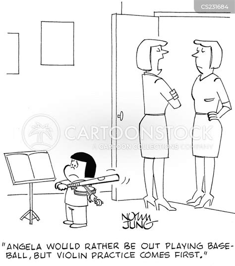 Violin Player Cartoons And Comics Funny Pictures From Cartoonstock