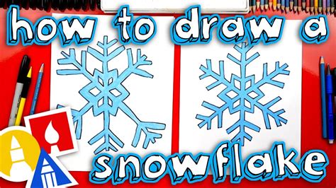 How To Draw A Snowflake Youtube