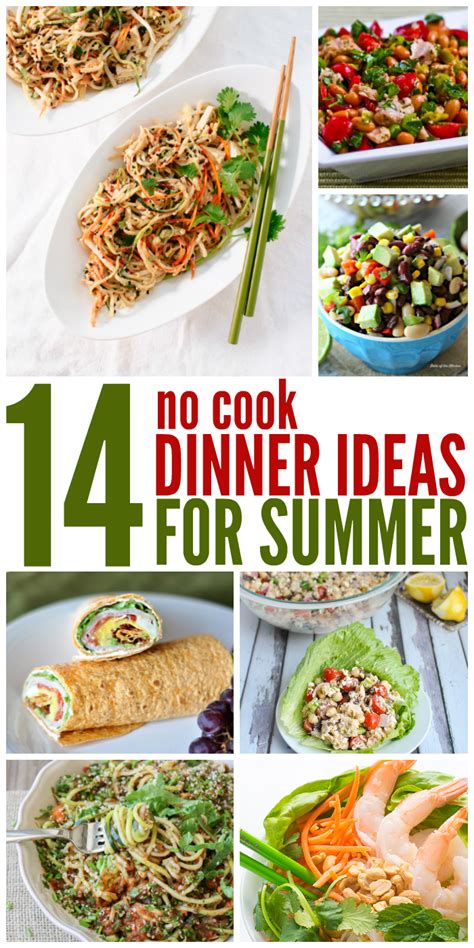 Easy No Cook Summer Dinner Best Design Idea