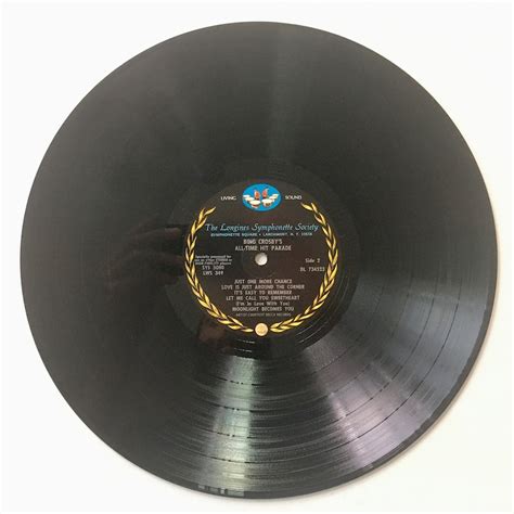 Bing Crosby Bing Crosbys All Time Hit Parade Lp Vinyl Etsy