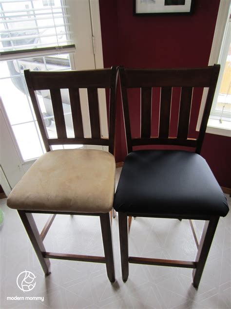 Modern Mommy Home Diy Reupholstered Dining Chairs