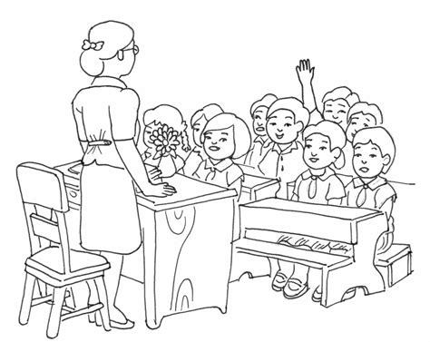 School Teacher Drawing At Getdrawings Free Download