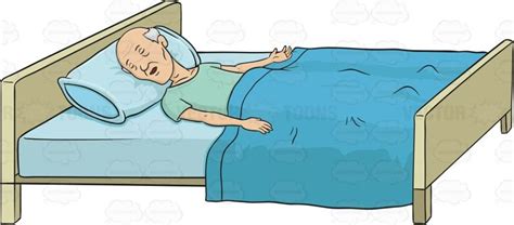 Old Man Lying In A Hospital Bed Sleeping Hospital Bed Old Men Olds