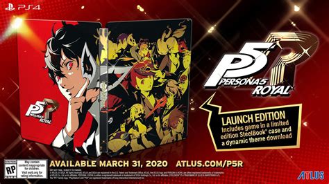 Persona 5 Royal Steelbook Launch Edition Ps4 Walmart Canada